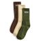 Vans Classic Crew zokni 3 pár green balsam