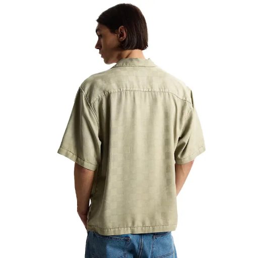 Vans Van Doren Tencel Check Camp ing soft sage
