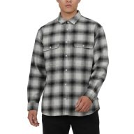 Vans Lawson Plaid Flannel ing marshmallow black