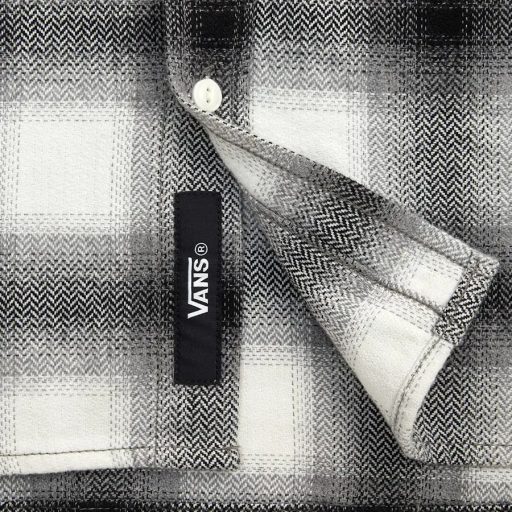 Vans Lawson Plaid Flannel ing marshmallow black