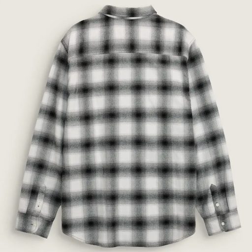 Vans Lawson Plaid Flannel ing marshmallow black
