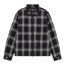 Vans Larkspur Zip Plaid Flannel ing black