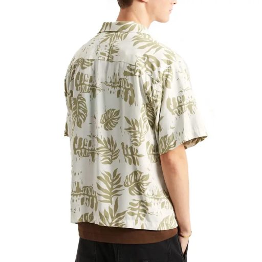Vans Van Doren Printed Camp ing soft sage