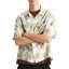 Vans Van Doren Printed Camp ing soft sage