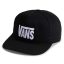 Vans Stretch Logo snapback sapka black