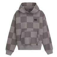 Vans Tonal Check Stretch Logo pulóver pewter