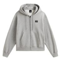 Vans Stretch Logo full zip pulóver cement heather