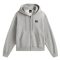 Vans Stretch Logo full zip pulóver cement heather