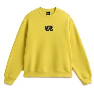 Vans Stretch Logo Crew pulóver dusty gold
