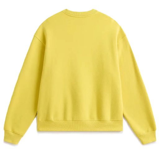 Vans Stretch Logo Crew pulóver dusty gold