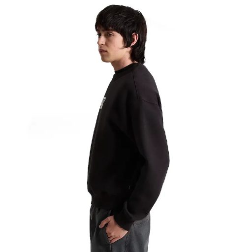 Vans Stretch Logo Crew pulóver black white