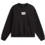 Vans Stretch Logo Crew pulóver black white
