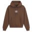 Vans Stretch Logo kapucnis pulóver vintage cocoa brown