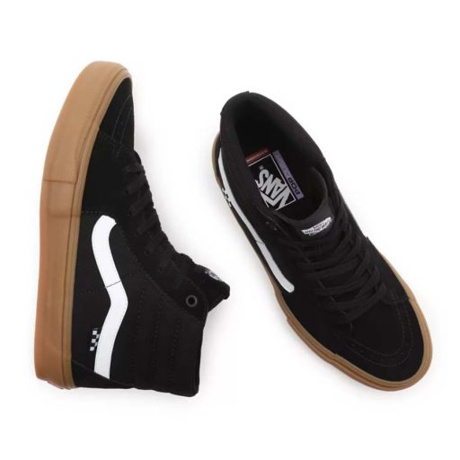 Vans Skate Sk8-Hi cipő black gum