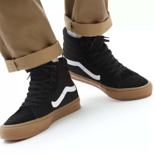 Vans Skate Sk8-Hi cipő black gum