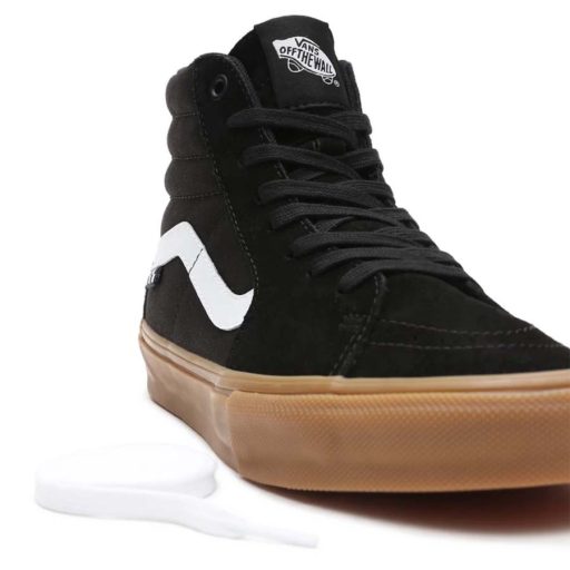 Vans Skate Sk8-Hi cipő black gum