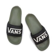 Vans La Costa Slide On papucs black olivine
