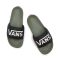 Vans La Costa Slide On papucs black olivine