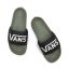 Vans La Costa Slide On papucs black olivine