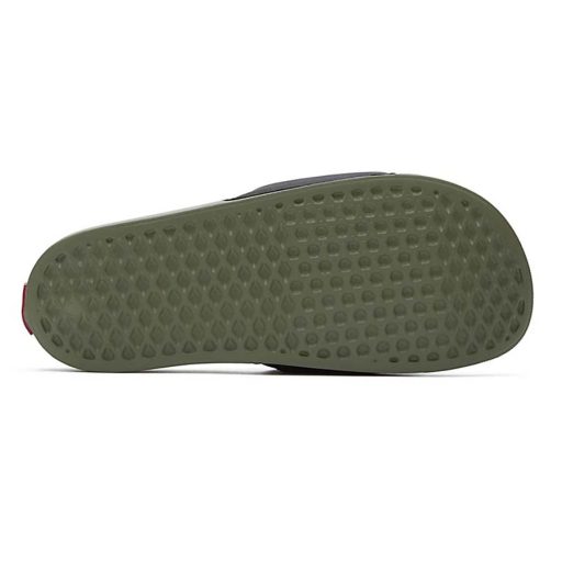 Vans La Costa Slide On papucs black olivine