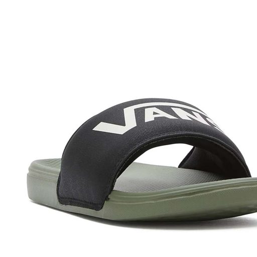 Vans La Costa Slide On papucs black olivine