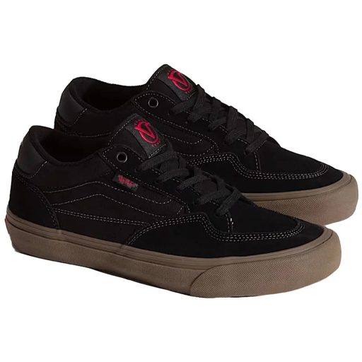 Vans Skate Rowan cipő black dark gum