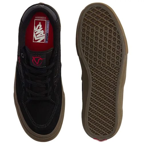 Vans Skate Rowan cipő black dark gum