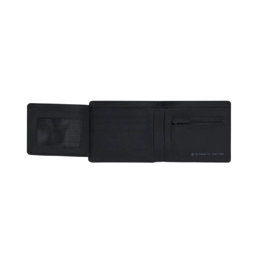 Element Double Icon Tri-fold pénztárca flint black