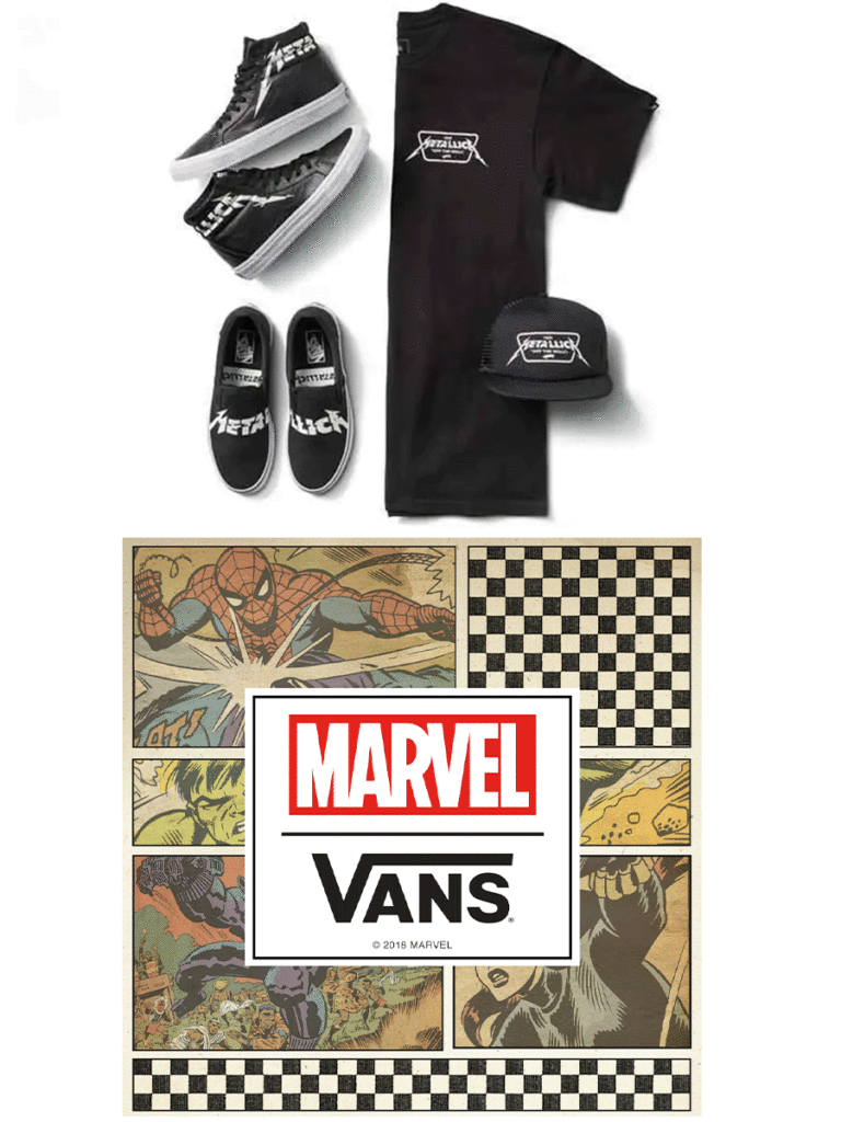 Vans Metallica Marvel